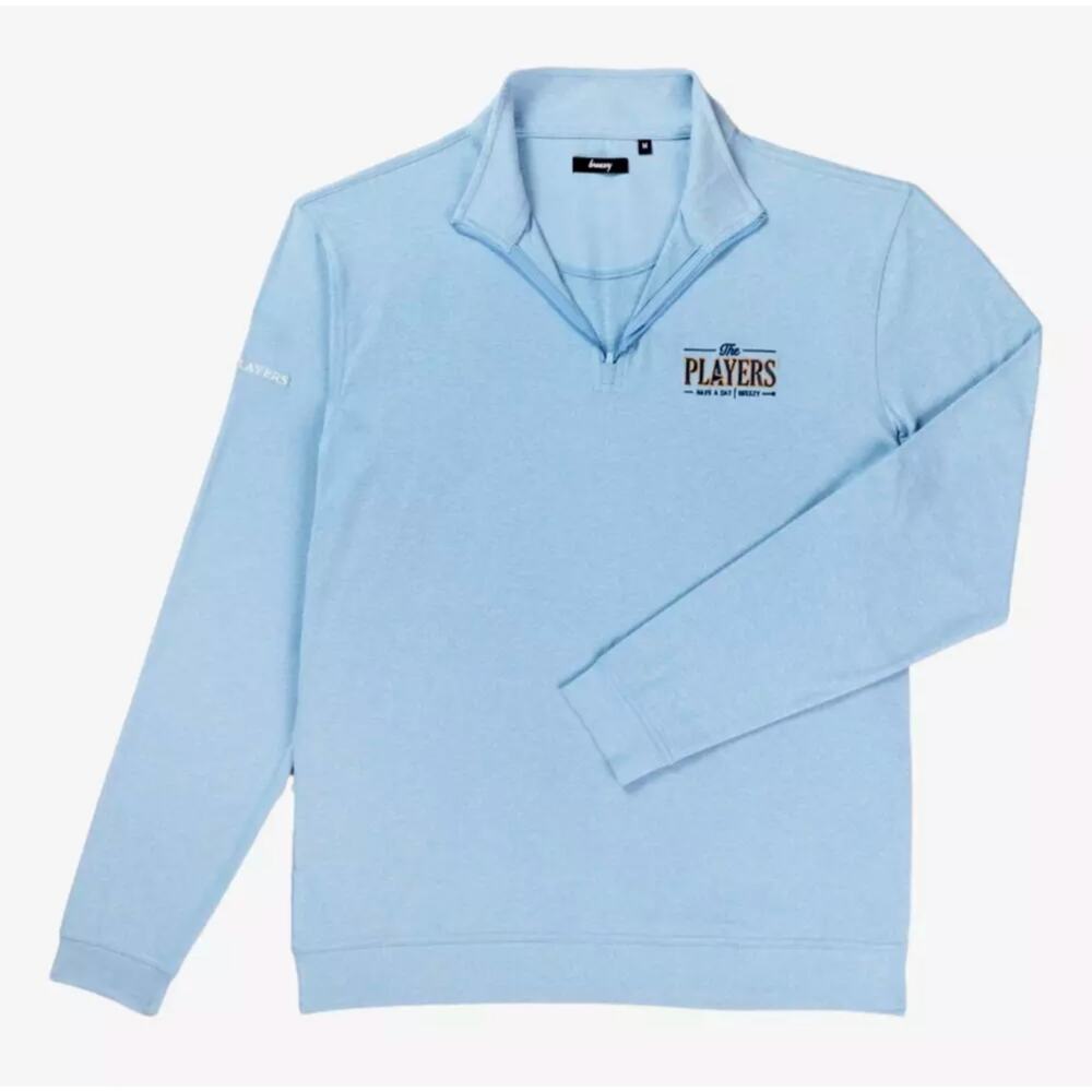 Breezy Golf Blue Mens Long Sleeve 2XL